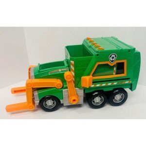 Spin Master Paw Patrol Rocky's Green Reuse It Deluxe 12" Recycling Truck Toy